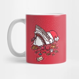 Jolly St Nick Shark Mug